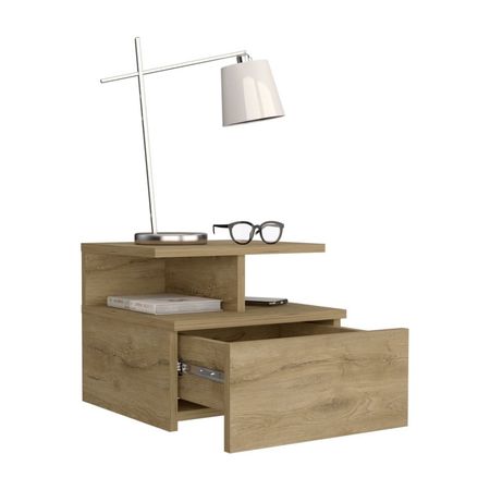 Velador Melamina Beige Dreams Tuhome