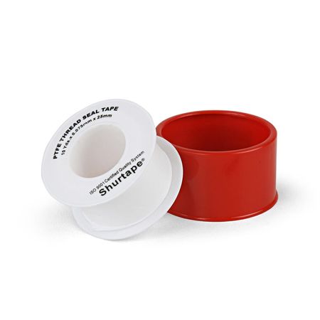Cinta de Politetrafluoruro de Etileno Shurtape Roja 25mmx10 Yd