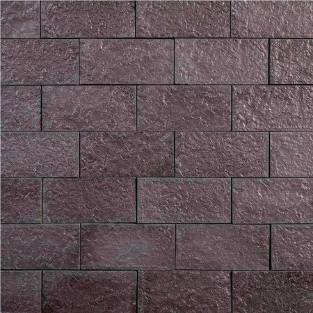 Baldosa de concreto Volcán Carbón 10x20cm Caja: 0.20m2 Spazio