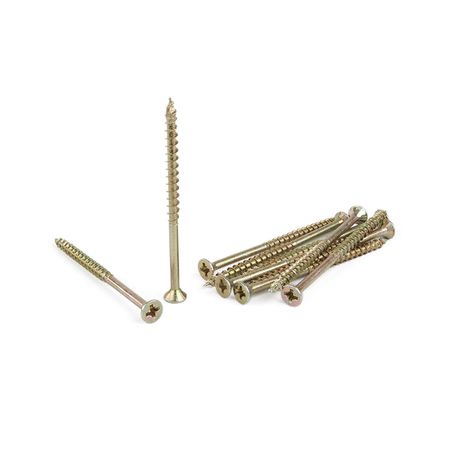 Tornillo SpaxS Plano Bicromado 6x100 mm x 10 Unidades