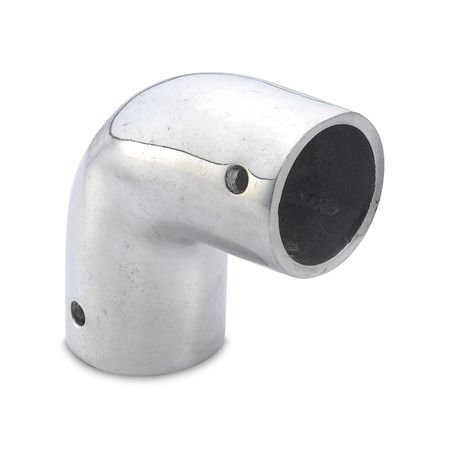 Codo de Aluminio Global Trader Modelo 1' Pulido Plata