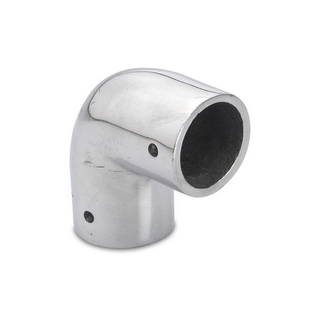 Codo de Aluminio 30mm Global Trader Pulido para Tubos de 30 mm