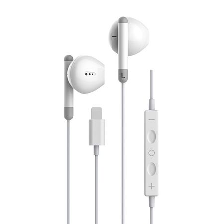 Audífonos In Ear Somostel SMSCJ22L Blanco con Cable Lightning