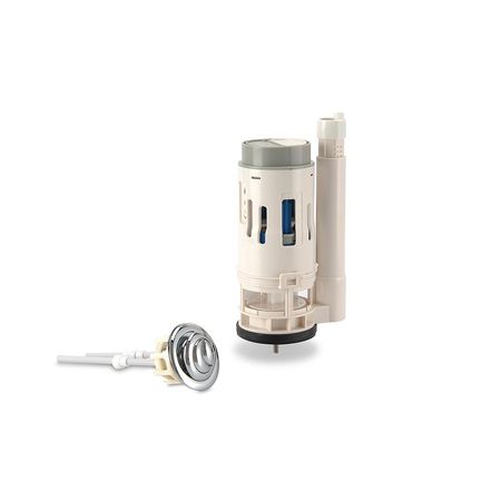 Válvula Dual Coflex para Sanitarios de una Pieza ABS Blanco