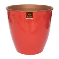 Maceta Cerámica Zafiro 17 Roja Mestiza
