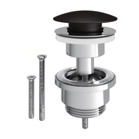 Desagüe Push Adaptable Equation Negro de Latón