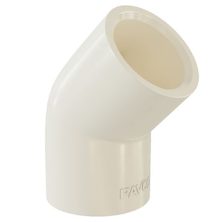 Codo 45° 1/2 cpvc - agua caliente Pavco