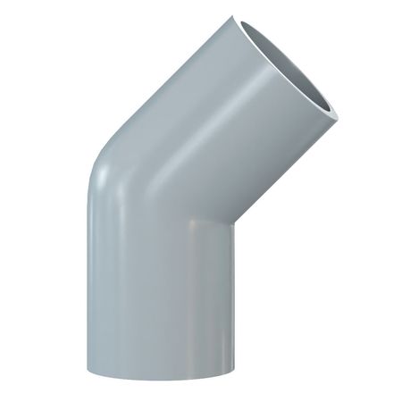 Codo 45° 1 1/2 simple presion - Agua fría Pavco