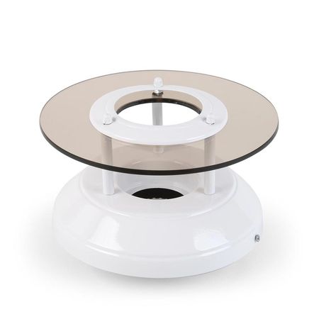 Spot incandescente Fizza 1 vidrio 1 luz Blanco Gocia