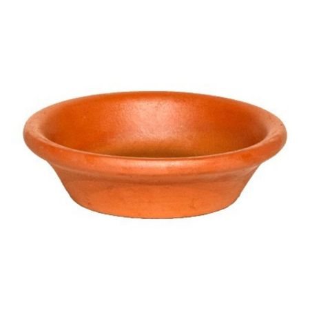 Plato de Cerámica Terracota Circular Mestiza 15cm