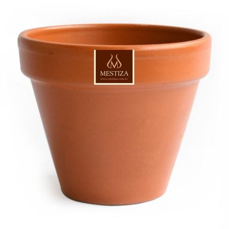 Maceta Cerámica Terracota 24 Mestiza Cono 24cm