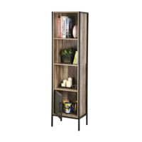 Estante Turin 4 Niveles Madera/Metal150x40x30cm Marrón Orange