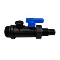 Multiconector con Válvula para Tanque/Cisterna Pro