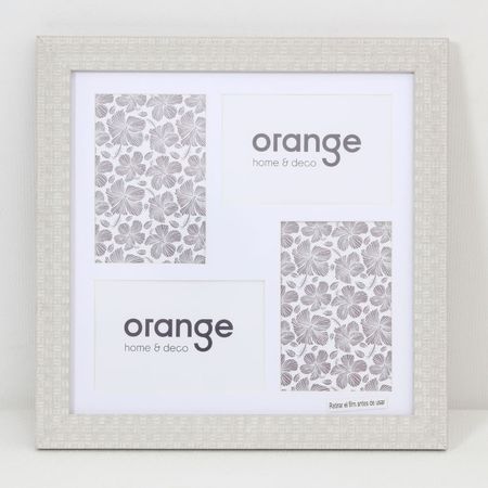 Marco de foto Collage Textura 1 34x34cm Orange