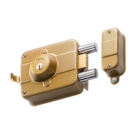 Cerradura de Sobreponer Cantol Clásica 250 Acero Metalizado