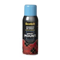 Adhesivo 3M Scotch Spray Mount 6065 Negro 290g