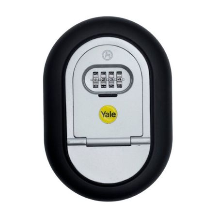 Caja de Seguridad Yale para Llaves de Acero Negro