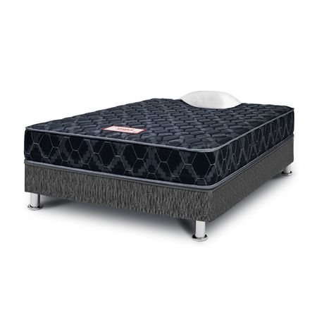 Cama Paraíso Consul Black 1.5 Plazas
