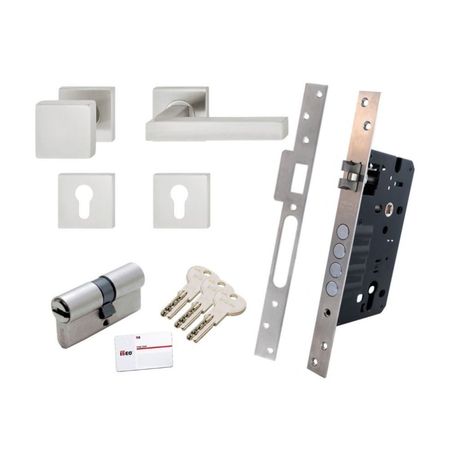 Cerradura + 3 llaves Surco Izquierda Fibi For Iseo