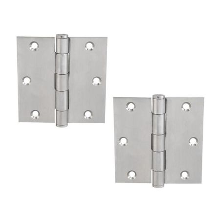 Bisagra acero inoxidable Capuchinas 3.5x3.5x2mm x 2 unidades Fibi For Iseo