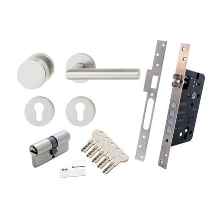 Kit cerradura + 5 llaves Miraflores Izquierda Fibi For Iseo