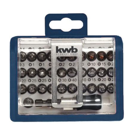 Set de puntas Power Pit Box Combi 32 piezas KWB