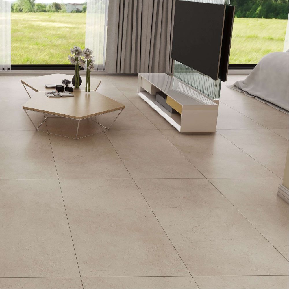 Piso Gress Cementicio Marrón Taupe 120x60cm 2.16m2 Orange