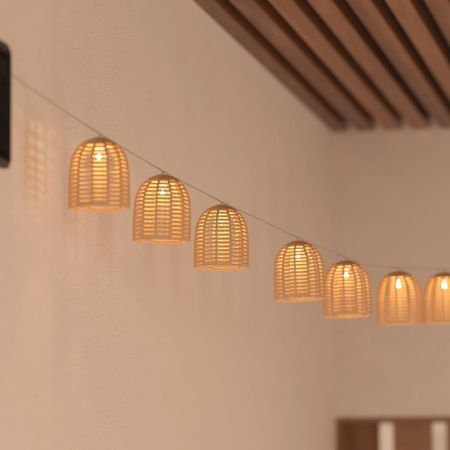 Guirnalda Solar Atmosphera Modelo 190613 Beige de Polipropileno