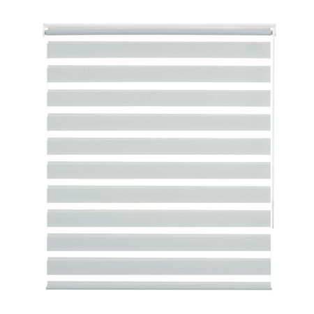 Cortina Roller Día/Noche Lumina Gris Granit 5 80/76x160cm Inspire