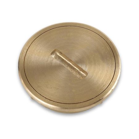 Registro de Bronce Werken Modelo Pesado 2'' Accesorio de Seguridad para Tuberías