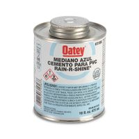 Pegamento para Pvc 16 Oz 473Ml Medio Rain Azul Oatey