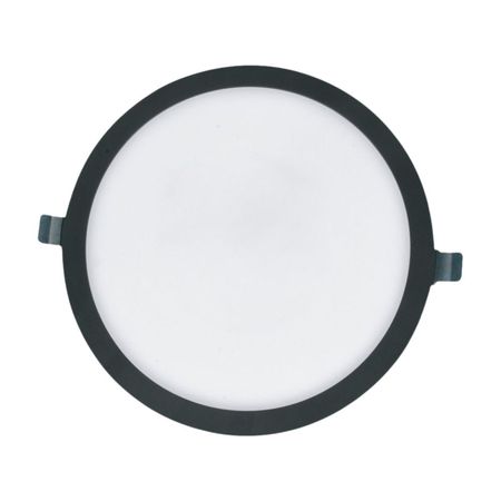 Downlight Slim 2 en 1 Gz Ligthing Redondo Negro 24W Luz Fría
