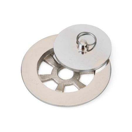 Tapón rejilla Bronce Cromado 3