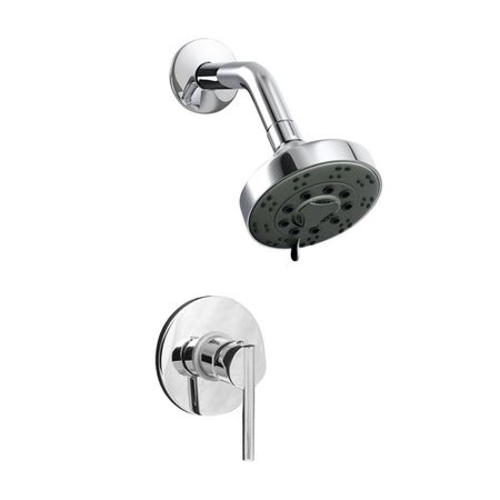 Monocomando ducha Punta Cana con salida Tecno Cromado Italgrif