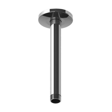 Brazo de Ducha Tubular a Techo Bronce 20cm Plata Urrea