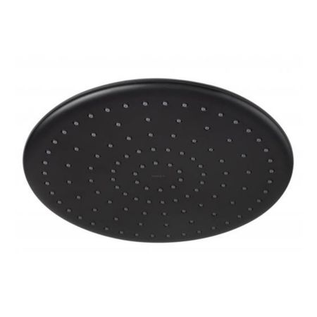 Cabeza de Ducha Itua Bronce/ABS 26cm Negro Urrea