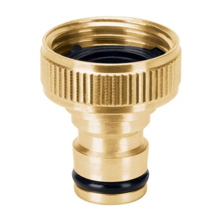 Conector Rápido Sistema click Hembra de Latón 3/4