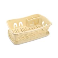 Escurridor de Plástico Basa Buen Hogar 24 pzs Crema ABS Satinado