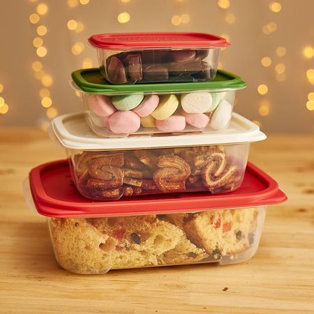 Set 4 Contenedores Polipropileno Multicolor Top Chef Orange