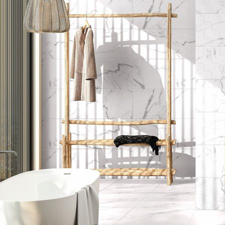 Piso Cerámico Marmolizado Trento 60x60cm 1.80m2 Celima