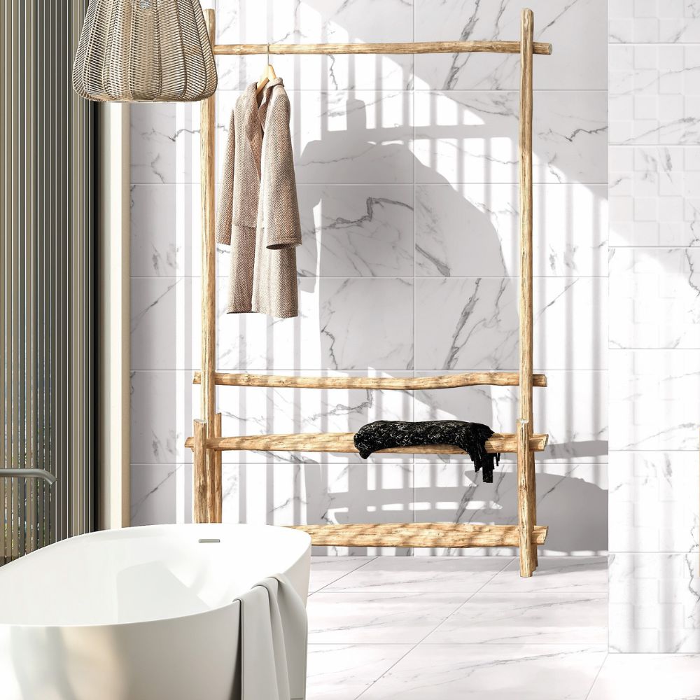 Piso Cerámico Marmolizado Trento 60x60cm 1.80m2 Celima