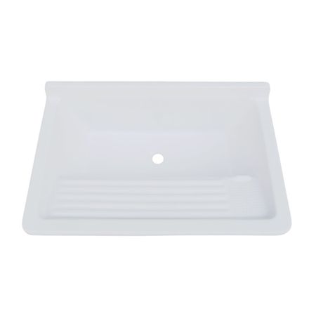 Lavadero de Ropa FM2024 Fibra Vidrio 80x50cm Blanco Future Marble