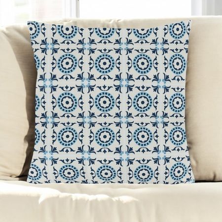 Funda de cojín Canvas Diseño 2 45cm Casa del Mediterráneo Orange