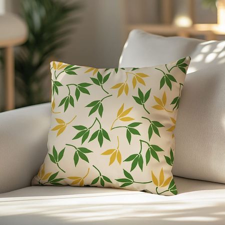 Funda de Cojín Decorativa Poliéster Casa del Mediterráneo Orange 45cm Diseño 1