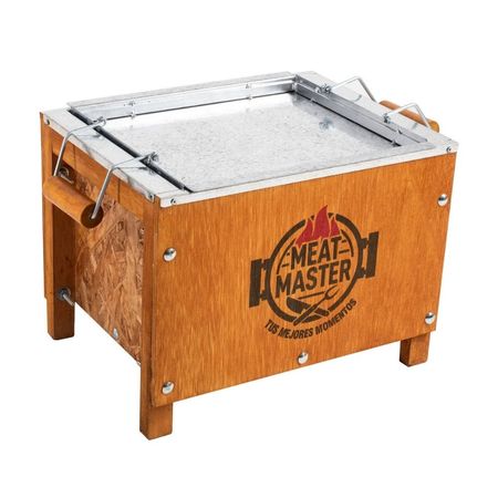 Caja China Meat Master Clásica Mini de Acero Galvanizado