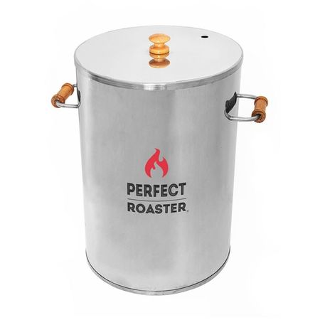 Barril Rostizador Meat Master para Cocina a Gas Acero Inoxidable Plata