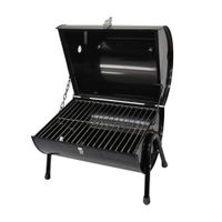 Parrilla al Carbón Portátil Maletin Meat Master Varilla-Varilla Acero Inoxidable 39x43x58cm