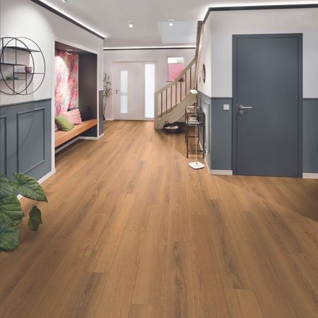 Piso Laminado Ac3 7mm V4 Sienna Montreux Oak 2.47m2 Eurohome