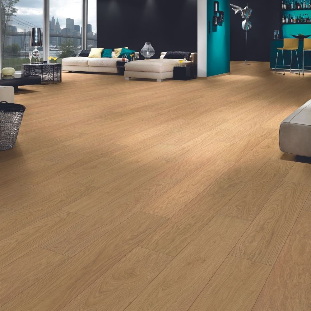 Piso Laminado Ac4 7mm V4 Gold Fiordaliso Oak 2.47m2 Eurohome