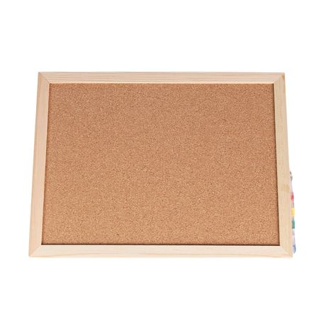 Pizarra de Corcho Orange Modelo Corcho 40 x 30 cm Marrón